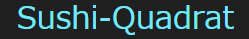 Sushi-Quadrat